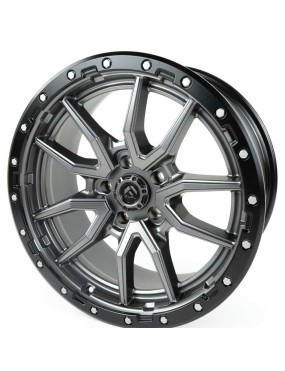 Felga aluminiowa D680 Rebel 5 Anthracite Gun Metal/Black Ring Fuel - ujęcie 5