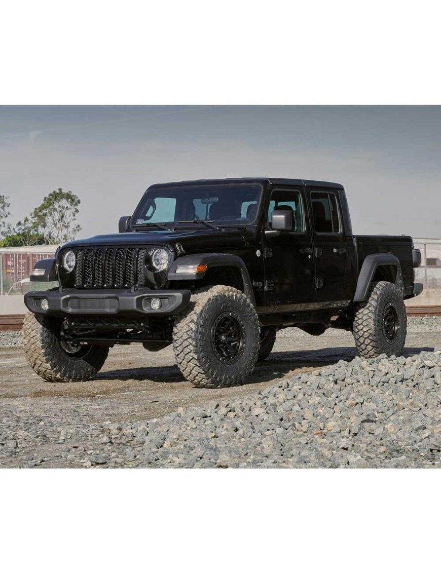 Felga aluminiowa D694 Covert Matte Black Fuel - ujęcie 7