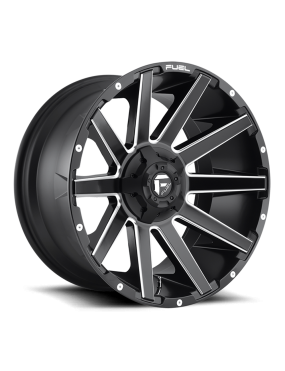 Felga aluminiowa D616 Contra Matte Black Milled Fuel