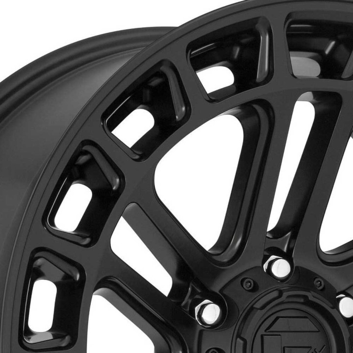 Felga aluminiowa D718 Heater Matte Black Fuel - ujęcie 4