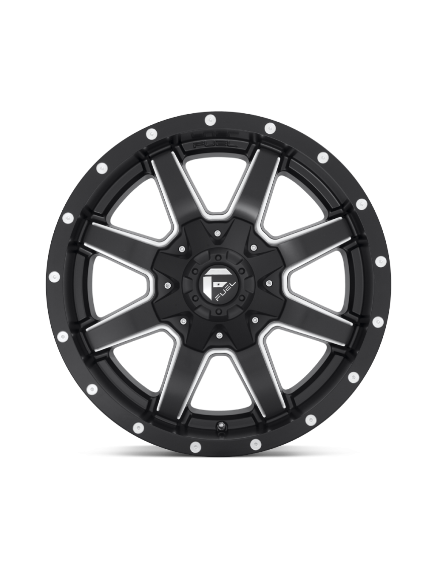 Felga aluminiowa D538 MAVERICK Matte Black Milled FUEL - ujęcie 2