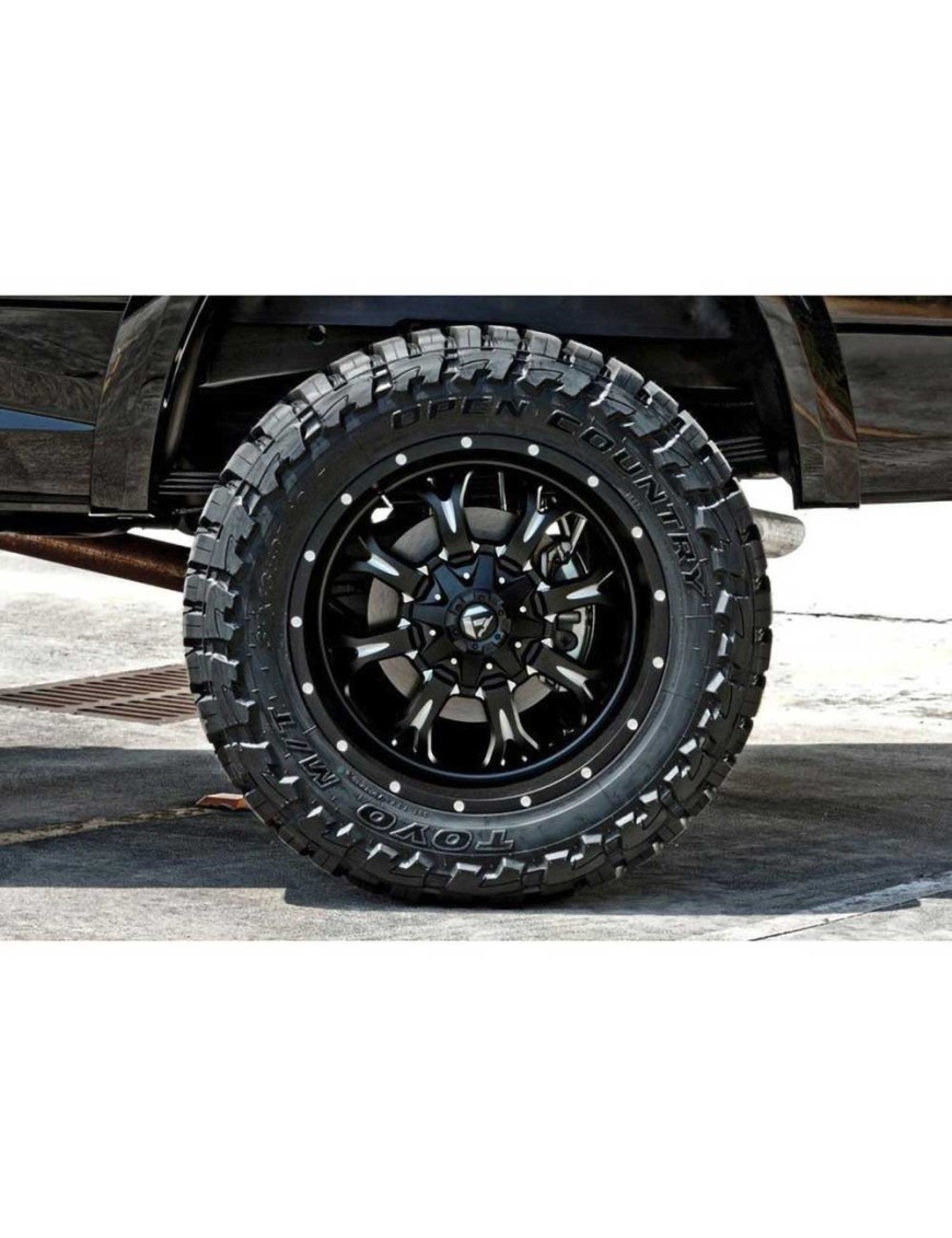 Felga aluminiowa D517 Krank Matte Black Milled Fuel - ujęcie 2