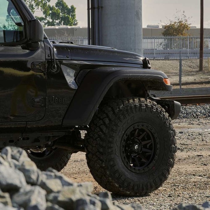 Felga aluminiowa D694 Covert Matte Black Fuel - ujęcie 7