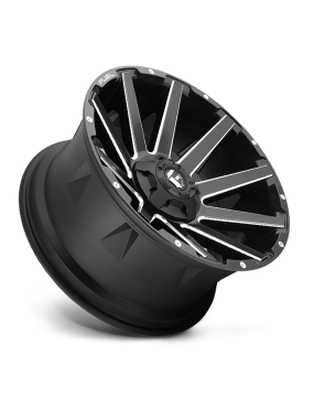 Felga aluminiowa D616 Contra Matte Black Milled Fuel - ujęcie 3