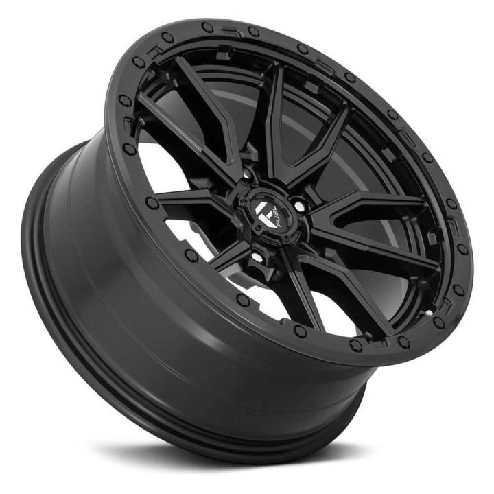 Felga aluminiowa D679 Rebel 5 Matte Black Fuel - ujęcie 3