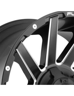 Felga aluminiowa D616 Contra Matte Black Milled Fuel - ujęcie 4