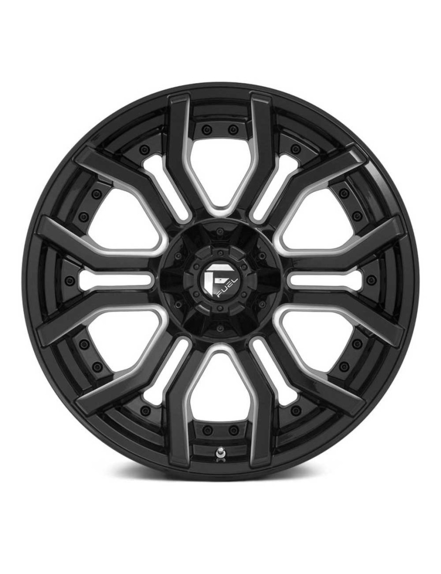Felga aluminiowa D711 Rage Gloss Black Milled Fuel - ujęcie 2