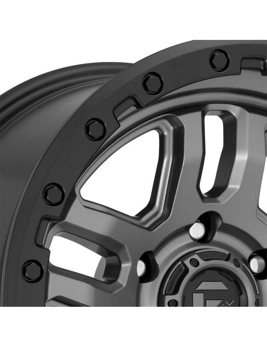 Felga aluminiowa D701 Ammo Matte Gun Metal/Black Bead Ring Fuel - ujęcie 4