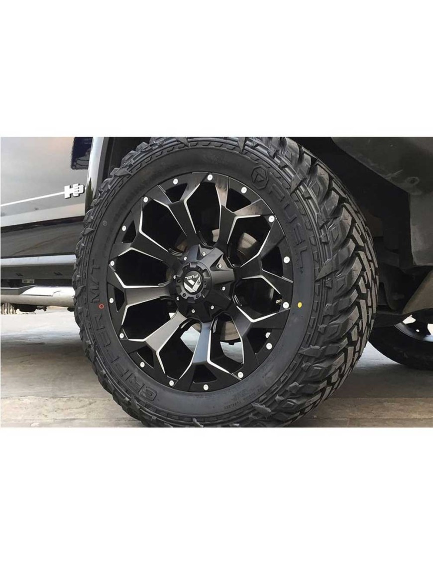 Felga aluminiowa D546 Assault Matte Black Milled Fuel - ujęcie 4