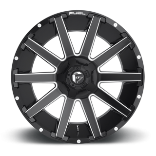 Felga aluminiowa D616 Contra Matte Black Milled Fuel - ujęcie 2