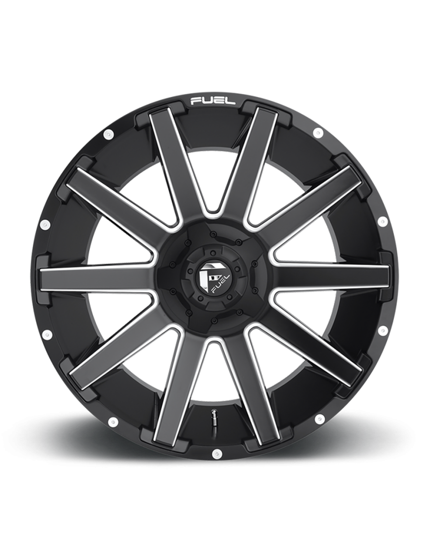 Felga aluminiowa D616 Contra Matte Black Milled Fuel - ujęcie 2