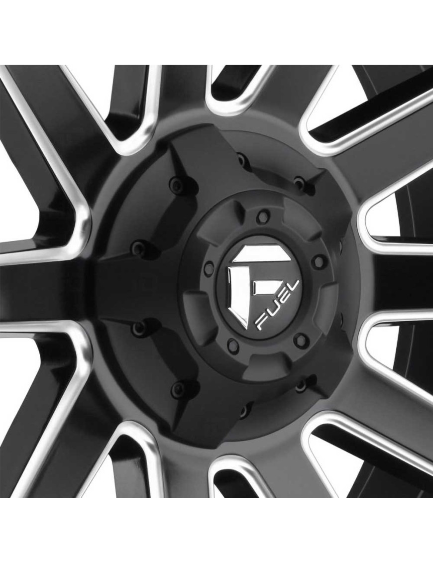 Felga aluminiowa D616 Contra Matte Black Milled Fuel - ujęcie 5