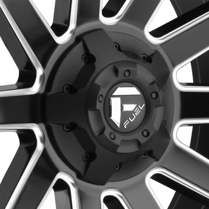 Felga aluminiowa D616 Contra Matte Black Milled Fuel - ujęcie 5