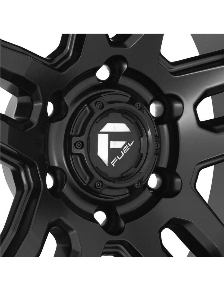Felga aluminiowa D700 Ammo Matte Black Fuel - ujęcie 5