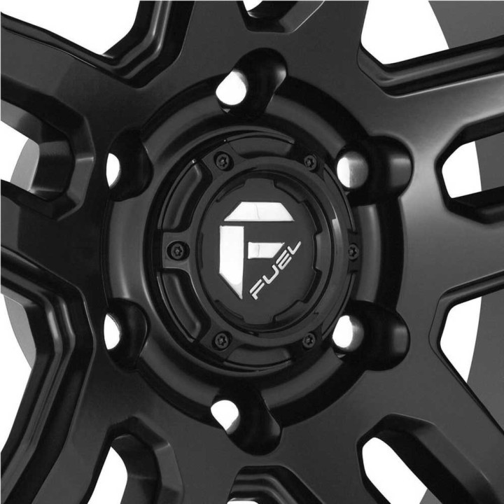 Felga aluminiowa D700 Ammo Matte Black Fuel - ujęcie 5