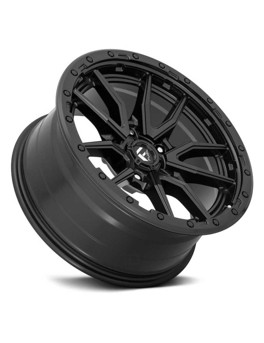 Felga aluminiowa D679 Rebel 5 Matte Black Fuel - ujęcie 3