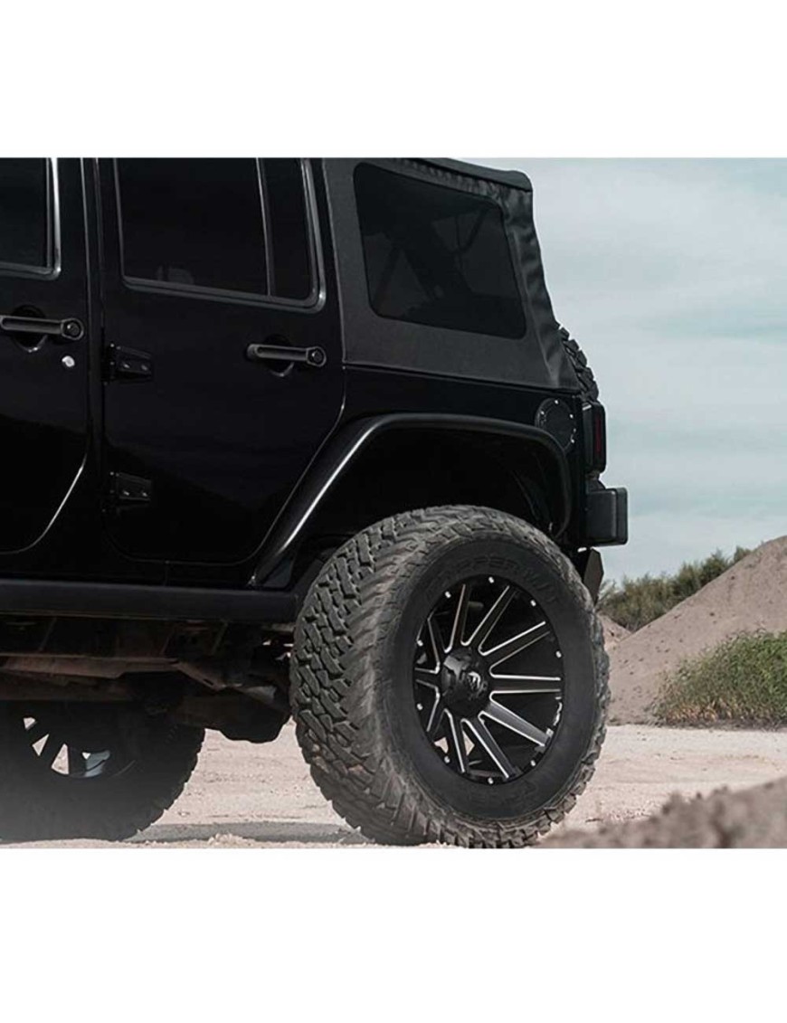 Felga aluminiowa D616 Contra Matte Black Milled Fuel - ujęcie 7
