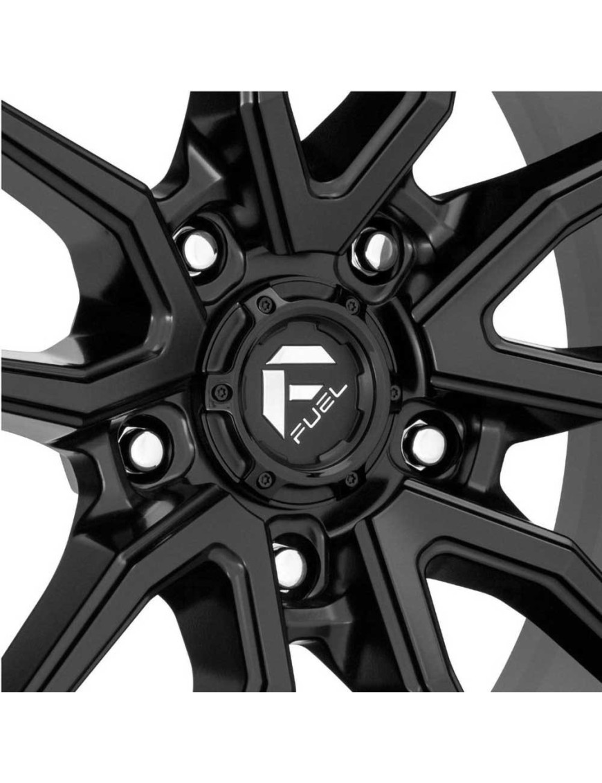 Felga aluminiowa D679 Rebel 5 Matte Black Fuel - ujęcie 5