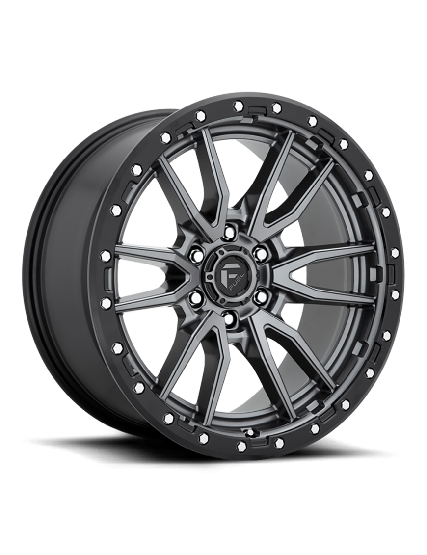 Felga aluminiowa D680 Rebel 6 Anthracite Center/Black Lip Fuel