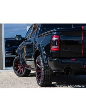 Felga aluminiowa D643 Contra Gloss Black/Candy Red Fuel - ujęcie 7
