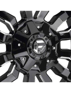 Felga aluminiowa D596 Sledge Matte Black/Gloss Black Lip Fuel - ujęcie 4