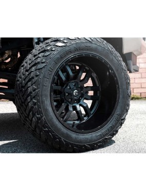 Felga aluminiowa D596 Sledge Matte Black/Gloss Black Lip Fuel - ujęcie 6