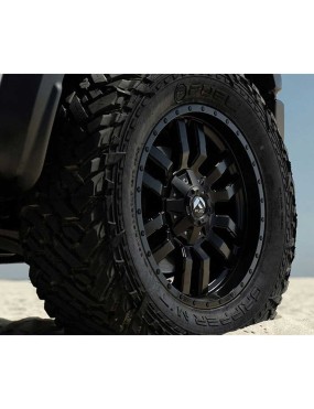 Felga aluminiowa D596 Sledge Matte Black/Gloss Black Lip Fuel - ujęcie 7