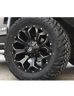 Felga aluminiowa D546 Assault Matte Black Milled Fuel - ujęcie 4