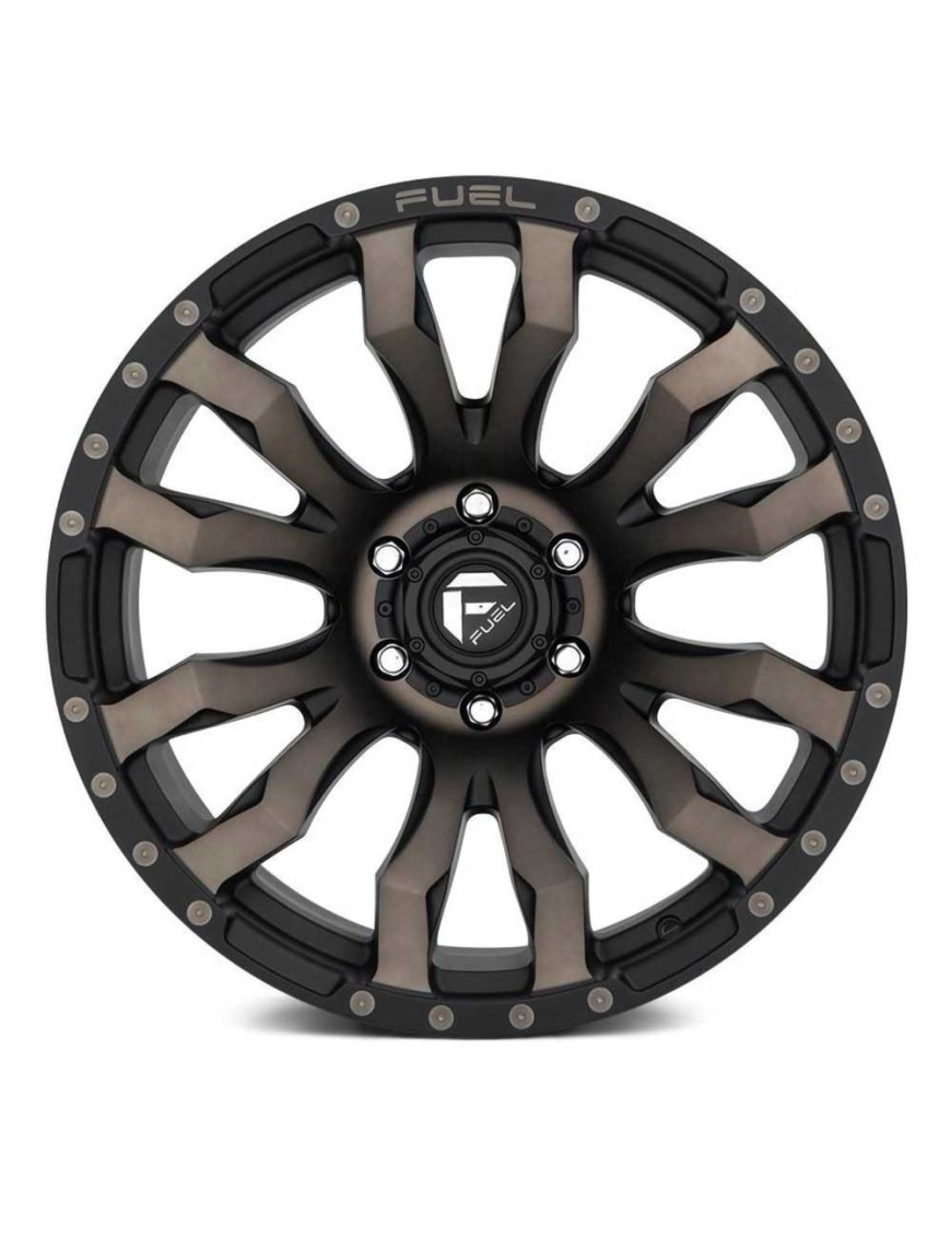 Felga aluminiowa D674 Blitz Matte Black/Double Dark Tint Fuel - ujęcie 2