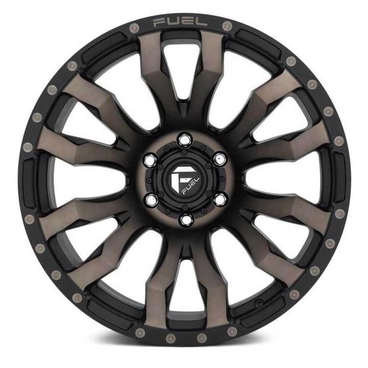 Felga aluminiowa D674 Blitz Matte Black/Double Dark Tint Fuel - ujęcie 2