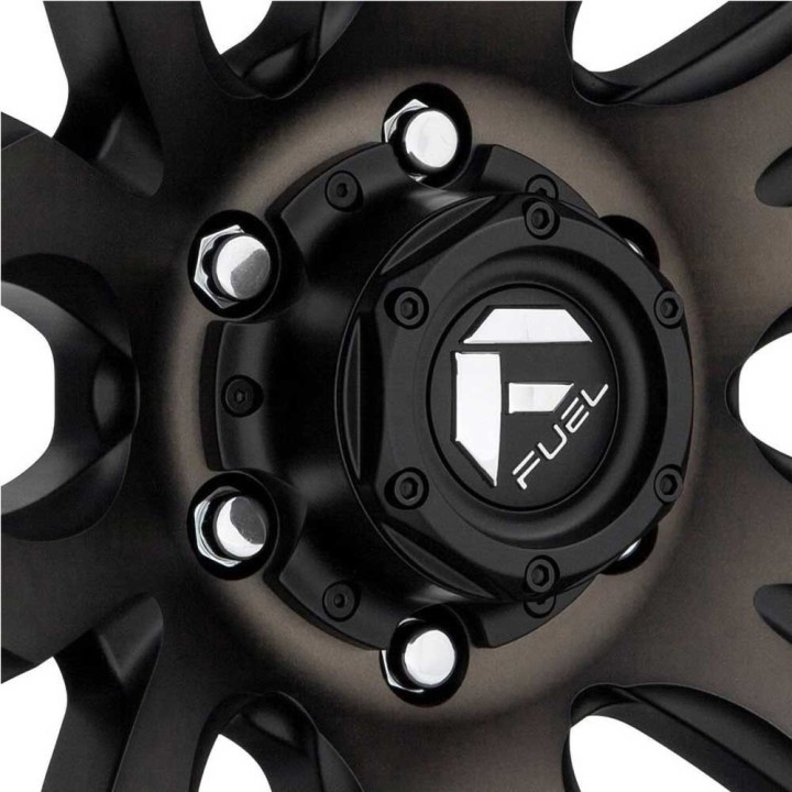 Felga aluminiowa D674 Blitz Matte Black/Double Dark Tint Fuel - ujęcie 5