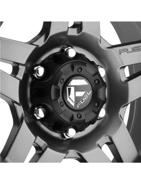 Felga aluminiowa D558 Anza Matte Gunmetal/Black Bead Ring Fuel - ujęcie 3