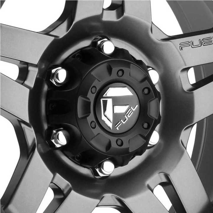 Felga aluminiowa D558 Anza Matte Gunmetal/Black Bead Ring Fuel - ujęcie 3
