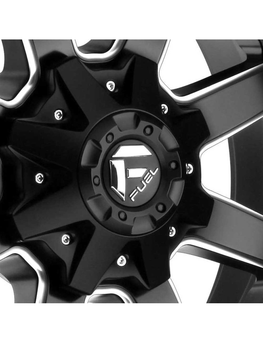 Felga aluminiowa D538 Maverick Matte Black Milled Fuel - ujęcie 3