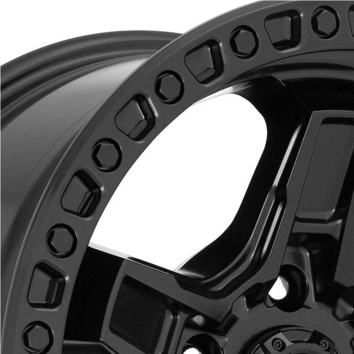 Felga aluminiowa D697 Kicker Matte Black Fuel - ujęcie 5
