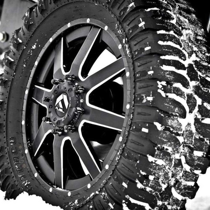 Felga aluminiowa D538 Maverick Matte Black Milled Fuel - ujęcie 4