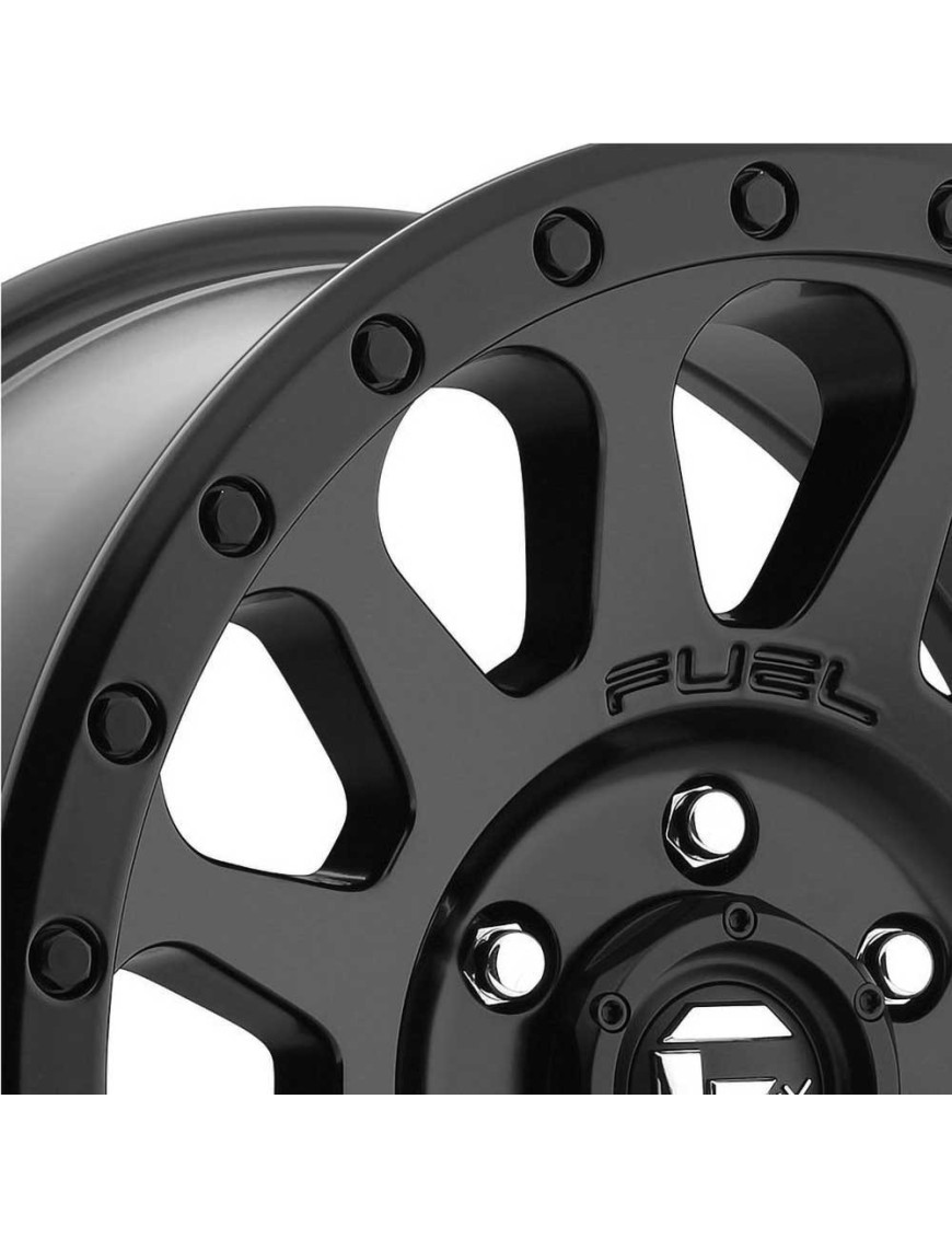 Felga aluminiowa D579 Vector Matte Black Fuel - ujęcie 3