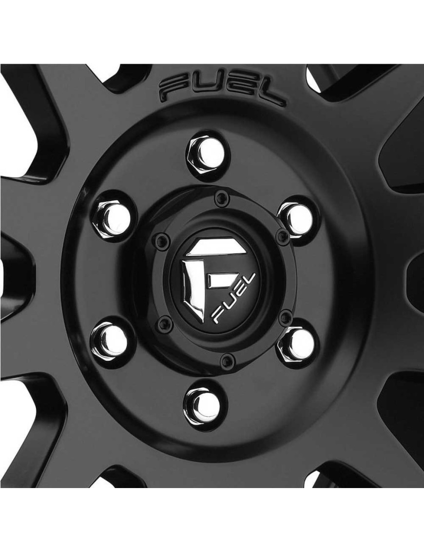 Felga aluminiowa D579 Vector Matte Black Fuel - ujęcie 4