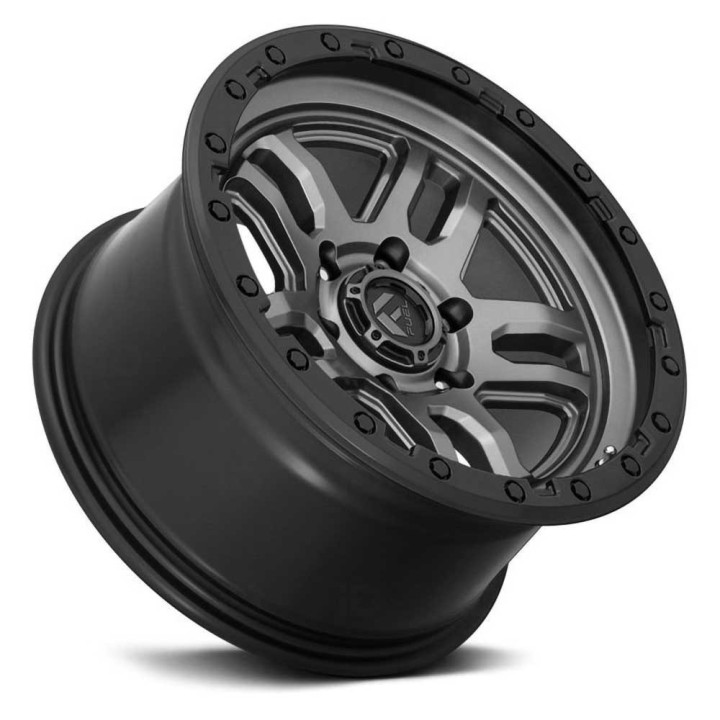 Felga aluminiowa D701 Ammo Matte Gunmetal/Black Bead Ring Fuel - ujęcie 3