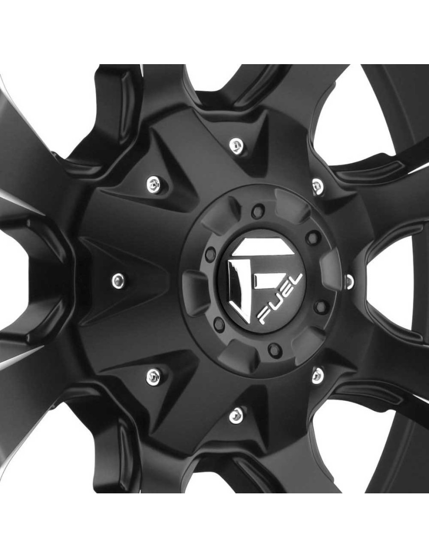 Felga aluminiowa D546 Assault Matte Black Milled Fuel - ujęcie 3