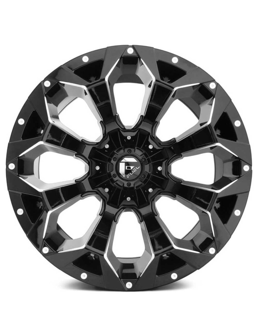 Felga aluminiowa D576 Assault Gloss Black Milled Fuel - ujęcie 3