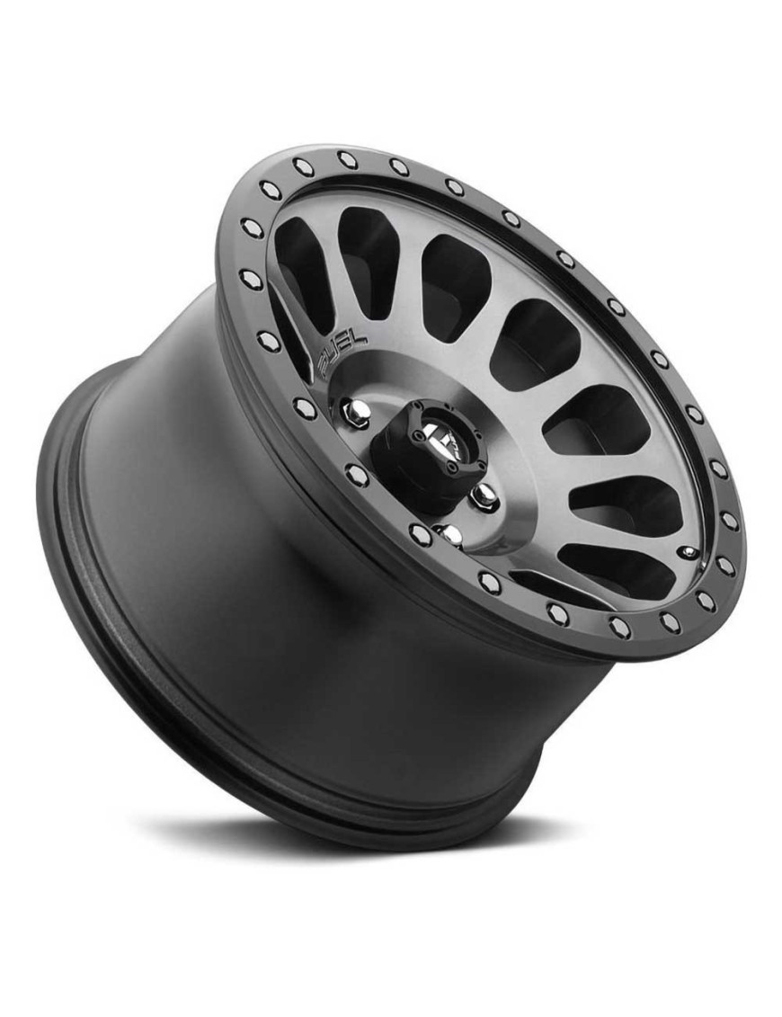 Felga aluminiowa D601 Vector Matte Gunmetal/Black Bead Ring Fuel - ujęcie 2