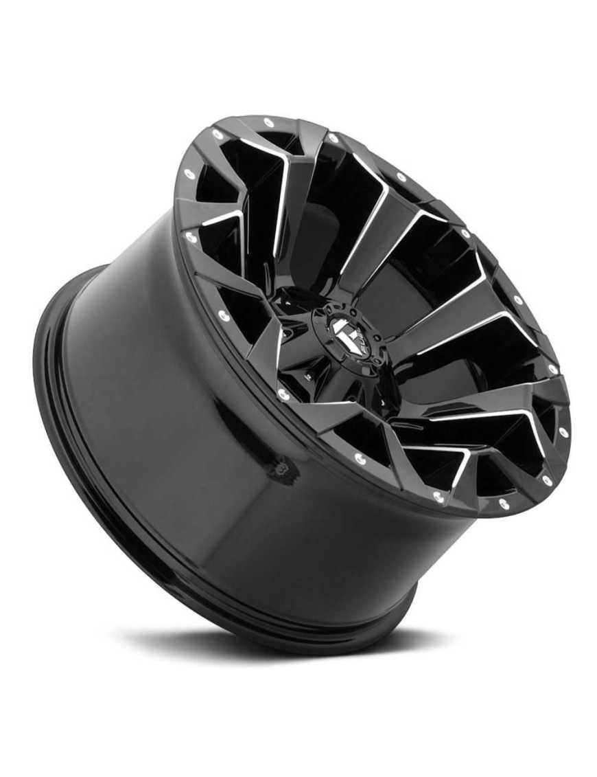 Felga aluminiowa D576 Assault Gloss Black Milled Fuel - ujęcie 2