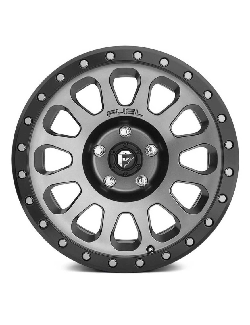 Felga aluminiowa D601 Vector Matte Gunmetal/Black Bead Ring Fuel - ujęcie 3