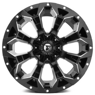 Felga aluminiowa D576 Assault Gloss Black Milled Fuel - ujęcie 2