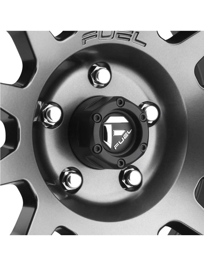 Felga aluminiowa D601 Vector Matte Gunmetal/Black Bead Ring Fuel - ujęcie 5