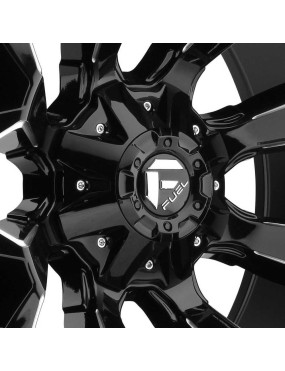 Felga aluminiowa D576 Assault Gloss Black Milled Fuel - ujęcie 5