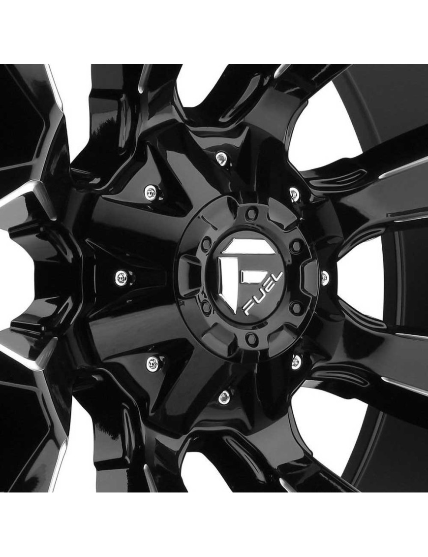 Felga aluminiowa D576 Assault Gloss Black Milled Fuel - ujęcie 5