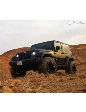 Felga aluminiowa D576 Assault Gloss Black Milled Fuel - ujęcie 7