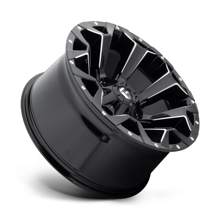 Felga aluminiowa ASSAULT Gloss Black Milled Fuel - ujęcie 2